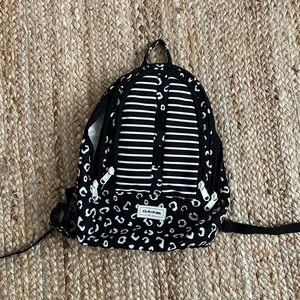 Dakine black and white backpack